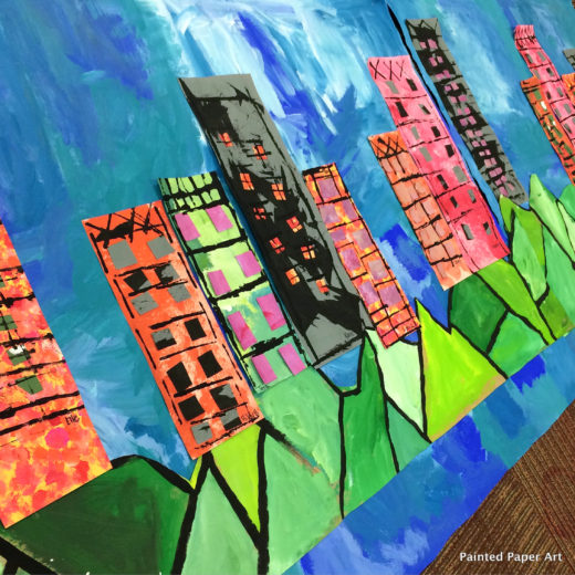 Travel The World of Art: This is London – Painted Paper Art