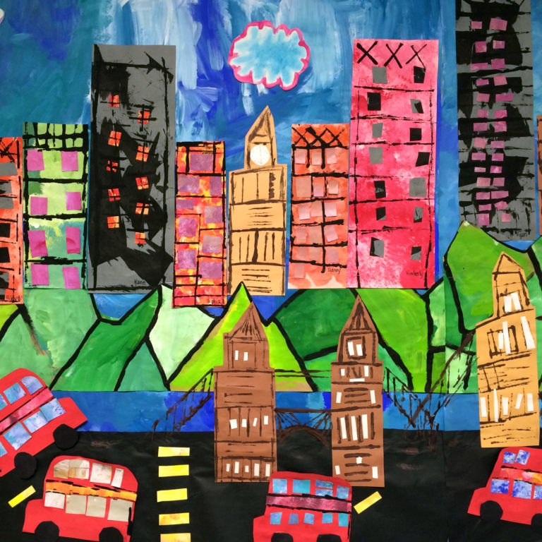 Travel The World of Art: This is London – Painted Paper Art