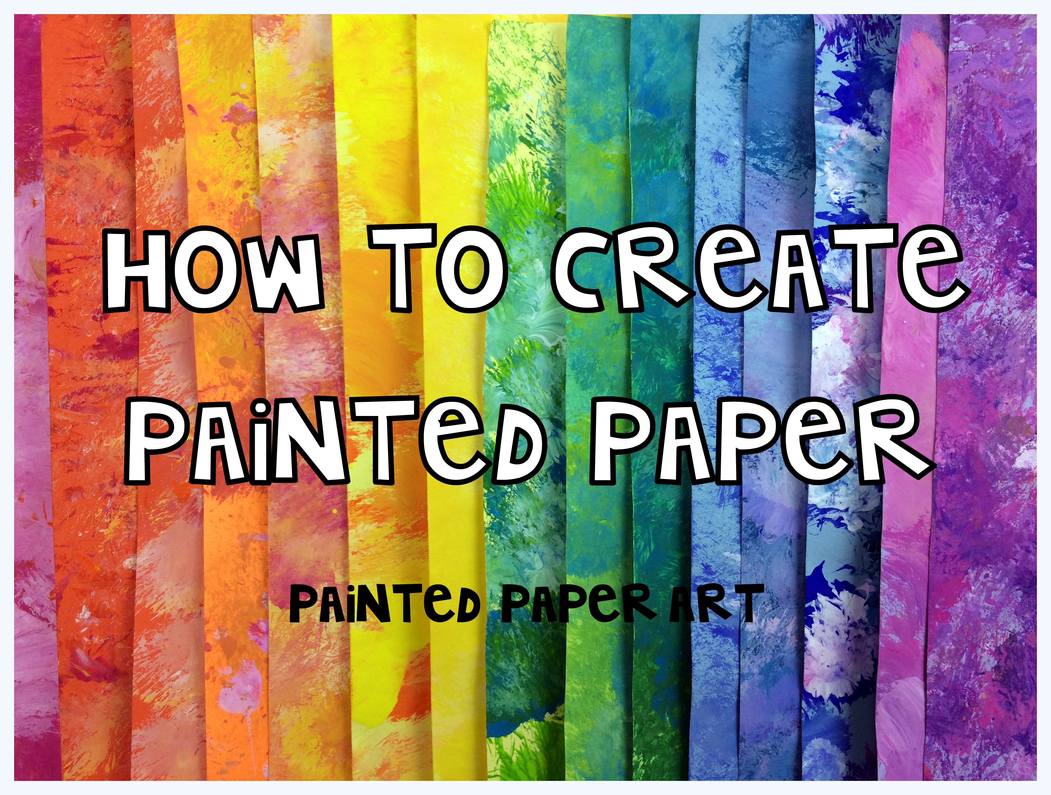 The Painted Paper Project™ — PopUpArtClasses