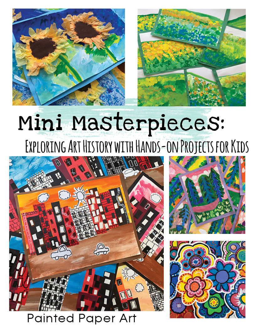 Mini Masterpieces- Book – Painted Paper Art