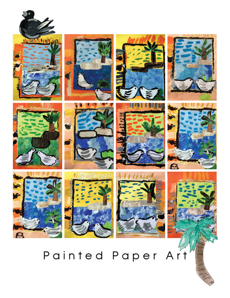 Artist Study: Picasso – Painted Paper Art