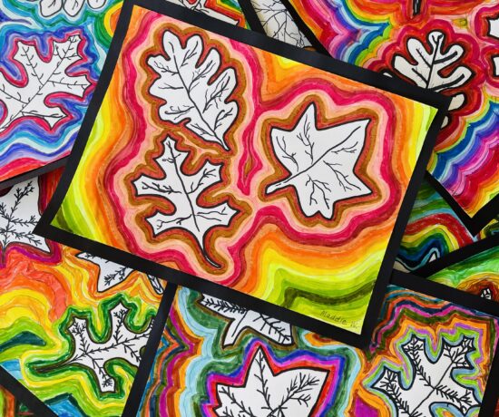 Elements of Art – Painted Paper Art