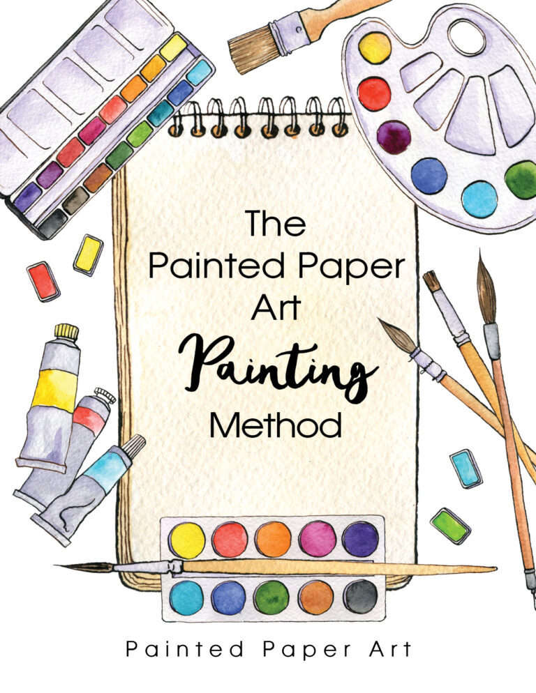 Tempera Paint – Painted Paper Art